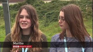 BBC Point West interviews Hayesfield Product Design Students [upl. by Omsare]