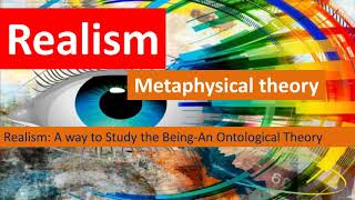 Realism  Meaning and Characteristics  Metaphysical theory  Philosophy Simplified [upl. by Fortunato211]