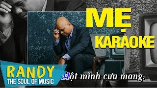 MẸ ‣ Randy KARAOKE Beat Tone Nam [upl. by Mecke]