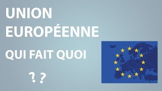 LUnion Européenne  qui fait quoi [upl. by Mountfort]