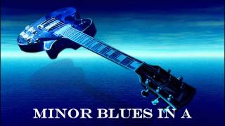 Blues in A minor Backing Track [upl. by Painter]