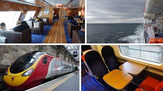 Belfast to London by ferry amp train for £56 [upl. by Rior558]