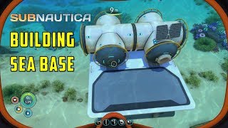 Subnautica How to build a Seabase habitat [upl. by Augustine]