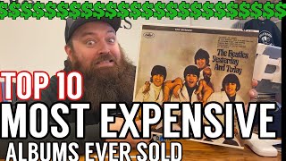 TOP 10 Most Expensive Vinyl Records EVER [upl. by Puri]