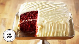 Professional Baker Teaches You How To Make RED VELVET CAKE [upl. by Kampmann]