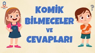 KOMİK BİLMECELER VE CEVAPLARI [upl. by Nohsreg]