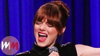 Top 10 Hilarious Emma Stone Moments [upl. by Oilime]