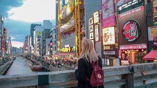 One Day in OSAKA JAPAN  Our Itinerary for Main Attractions [upl. by Murdocca257]