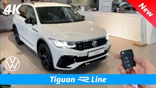 Volkswagen Tiguan R Line 2021  First FULL Indepth review in 4K  Exterior  Interior [upl. by Enelyk222]