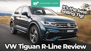 Volkswagen Tiguan RLine 2021 review  Chasing Cars [upl. by Mcneil]