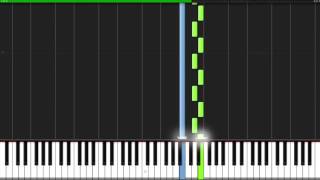 First Step  Interstellar Piano Synthesia Tutorial [upl. by Rusert955]