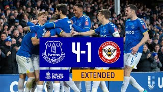 EVERTON 41 BRENTFORD  EXTENDED FA CUP HIGHLIGHTS [upl. by Sivam217]