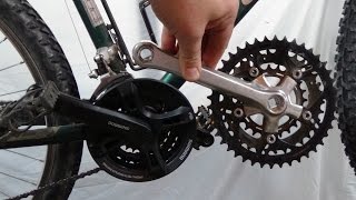 Crankset Removal amp Installation  Bike [upl. by Dulcie116]