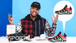 10 Things Damian Lillard Cant Live Without  GQ Sports [upl. by Assenaj]