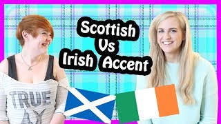 Scottish Vs Irish Accent Differences Ft Diane Jennings [upl. by Zednanref]