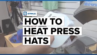 How to Heat Press Hats  Project Headware [upl. by Jeroma906]