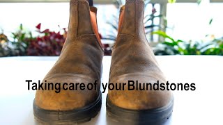 Cleaning Blundstone [upl. by Norval271]