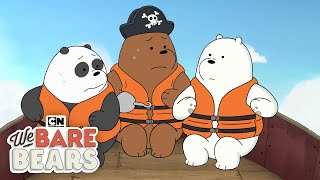 Gone Fishing  We Bare Bears  Cartoon Network [upl. by Lurlene]