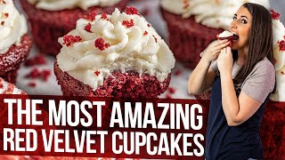 Most Amazing Red Velvet Cupcakes [upl. by Cottrell]