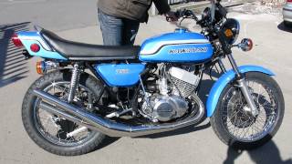 Kawasaki 1972 H2 750 Triple Restoration [upl. by Voss998]