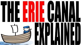 The Erie Canal Explained US History Review [upl. by Kirre]