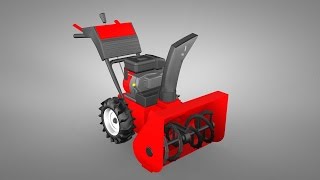 How Does a Snowblower Work — Lawn Equipment Repair [upl. by Marketa]