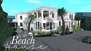 Beach House 150k Speedbuild Bloxburg [upl. by Verada]