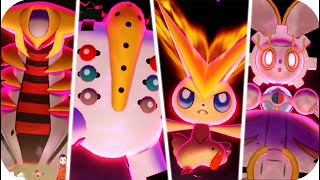 Pokémon Sword amp Shield  All Legendary Dynamax Moves Crown Tundra [upl. by Ocsecnarf]