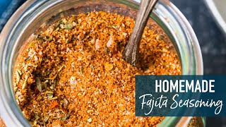 Homemade Fajita Seasoning [upl. by Noreen]