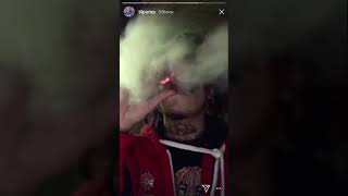 Lil pump reacts at lil peep’s overdose [upl. by Abdella908]