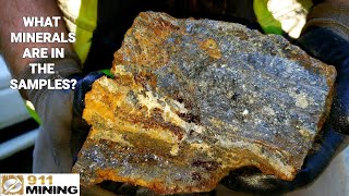 Mineral Identification From A Rich Silver Lead Zinc Copper Cadmium Gold Deposit [upl. by Curhan504]