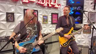 Steve Morse and Paul Gilbert NAMM 2020 Little Wing [upl. by Emmalynn]