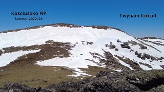 Kosciuszko NP  Twynam Circuit [upl. by Lehrer]