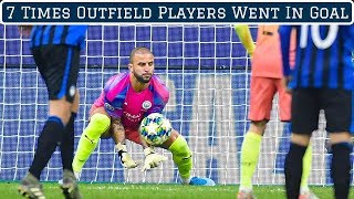 7 Times Outfield Players Went in Goal [upl. by Moriah]