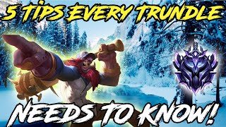 5 Tips EVERY Trundle Needs To Know League of Legends 2020 New Season [upl. by Rodriguez]