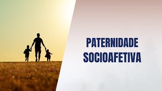 Paternidade socioafetiva [upl. by Genia508]