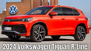 2024 Volkswagen Tiguan R Line Revealed [upl. by Einhoj]