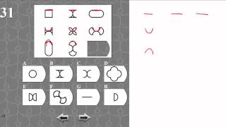 IQ TEST matrix 31 SOLVED AND EXPLAINED [upl. by Standing]