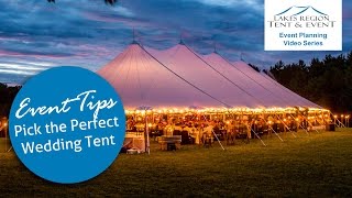 Tent Rental Styles for Weddings amp Events [upl. by Gerson404]