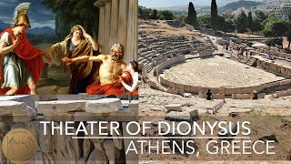 Theater of Dionysus  Acropolis of Athens  Greece  4K [upl. by Aniuqal700]