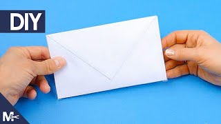 ► Como hacer un SOBRE CARTA fácil y rápido 💌 [upl. by Anauqal]