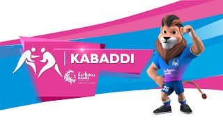 LIVE  KABADDI  National Games 2022  Doordarshan Sports [upl. by Canada]