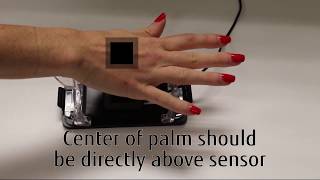 Fujitsu Palm Vein Biometric Sensor  Guide [upl. by Lottie]