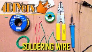 How to Properly Solder Wire  Beginners Guide [upl. by Nrev]