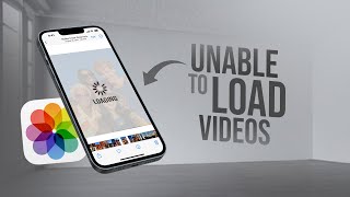 Unable to Load Photos on iPhone How to Fix [upl. by Elyc]