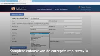 Renovación de permiso temporal de trabajo beneficiarios PNRE Creole  OIM República Dominicana [upl. by Heyes984]