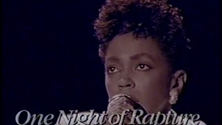 Anita Baker  One Night Of Rapture 1987 [upl. by Vilma42]