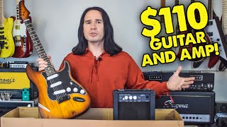 Cool Looking Guitar STARTER PACK Only Costs 110 on Amazon [upl. by Karel896]