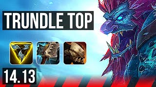 TRUNDLE vs GANGPLANK TOP  1214 Legendary  VN Master  1413 [upl. by Zirtaeb]