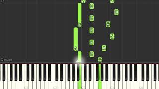 How To Play quotInterstellarquot Main Theme by Hans Zimmer Piano Tutorial Synthesia THE PIANO LAB [upl. by Annoved]